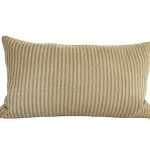 12&#39; X 20&quot; Striped Lumbar Pillow Cover