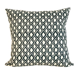 20&quot; Indigo Linen Pillow Cover