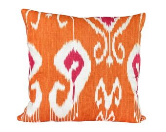 etsy ikat pillows