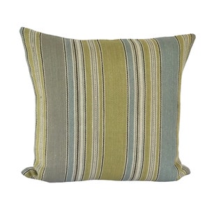 20" Striped Linen Pillow Cover