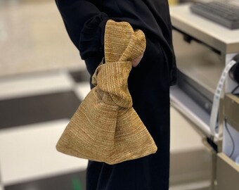 Japanese Knot Bag, Italian Cotton