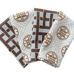 Linen reusable dinner napkins, cloth napkins, fabric napkins
