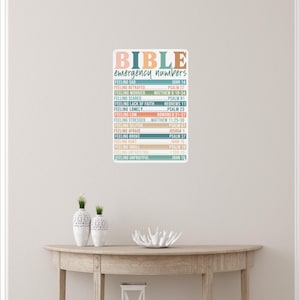 Scripture Metal Wall Sign- Outdoor Wall Art, Bible Verses Biblical Quotes Home Decor, Christening Gift, Gift for Christians, Gift for Him