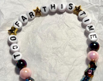 TS Friendship Bracelet - “Don't Blame Me” (Reputation Era)