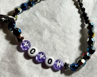 You're On Your Own Kid Friendship Bracelet - Taylor’s Midnights Era