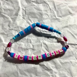My Chemical Romance Friendship Bracelet - I'm Not Okay