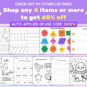 Farm Animal Coloring Book for Kids, Toddler Activity (PDF+PNG Download) image 11