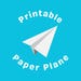 PrintablePaperPlane store logo