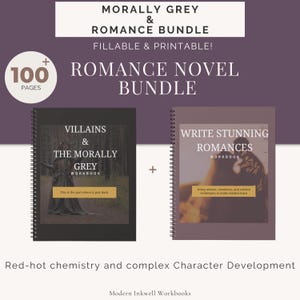 Morally Grey Romance | Novel Template, Author Planner, Writing Template, Author Template, Romance Book, Romantasy, How To Write, Fillable