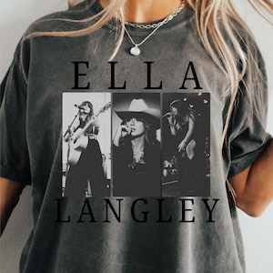 Ella Langley png, Sembra che tu mi ami Png, Musica country Png, Maglietta della band Png, Stile western, Maglietta da concerto Png, Musica country, Maglietta country