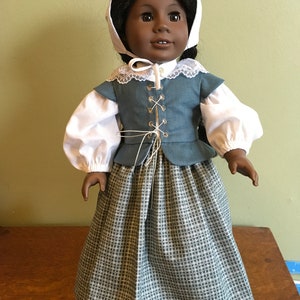 Pretty Pilgrim Outfit for 18 inch Doll