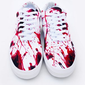 blood red vans