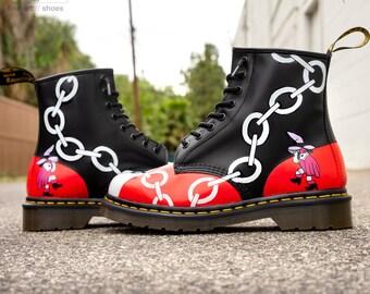 painted doc martens