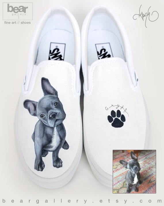 vans dog slip ons