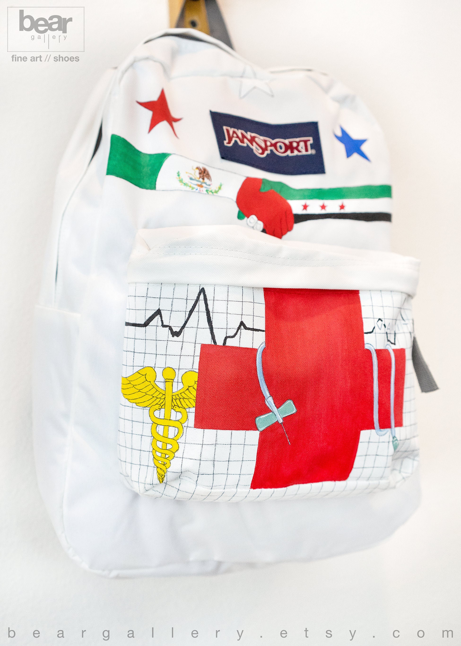 custom jansport backpack