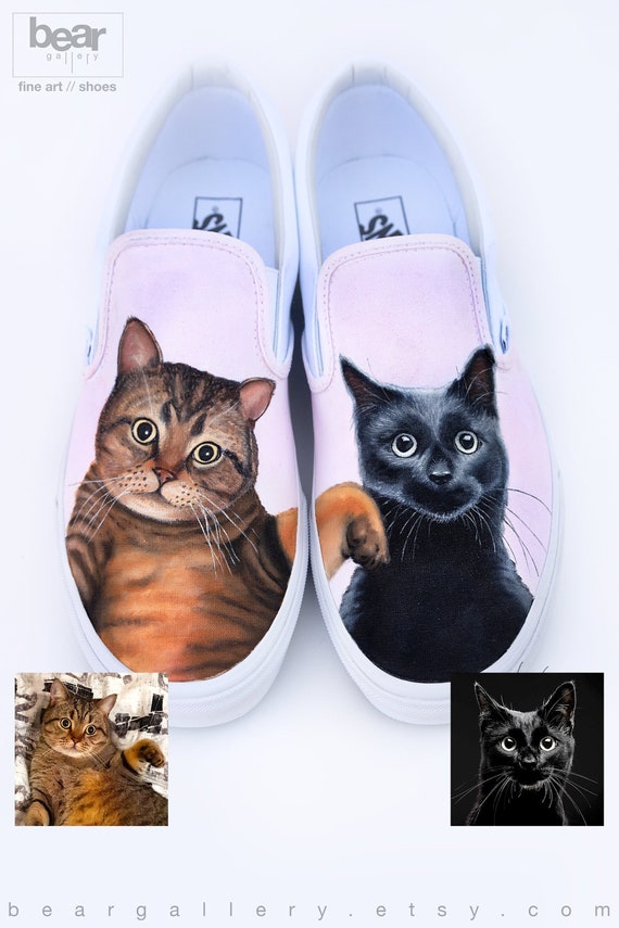 cat vans slip on