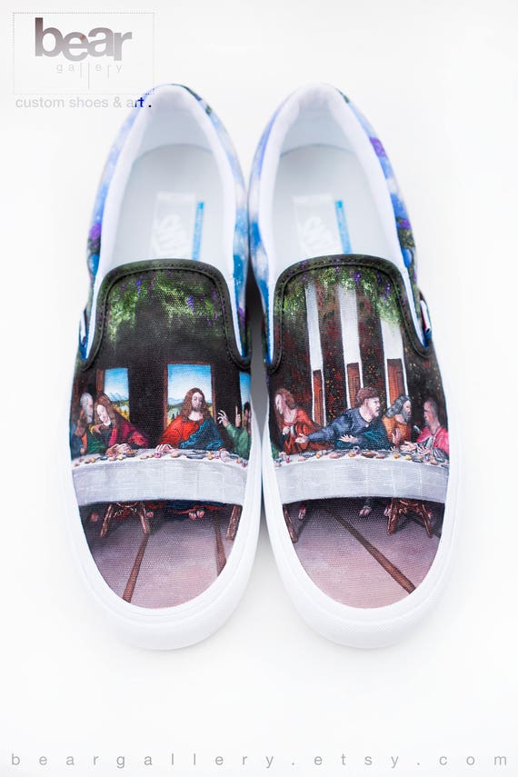 hand painted vans shoes