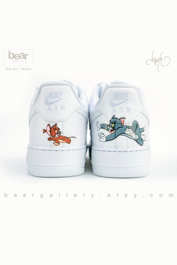 nike shoes with cartoon characters