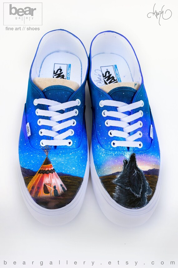 vans shoes art