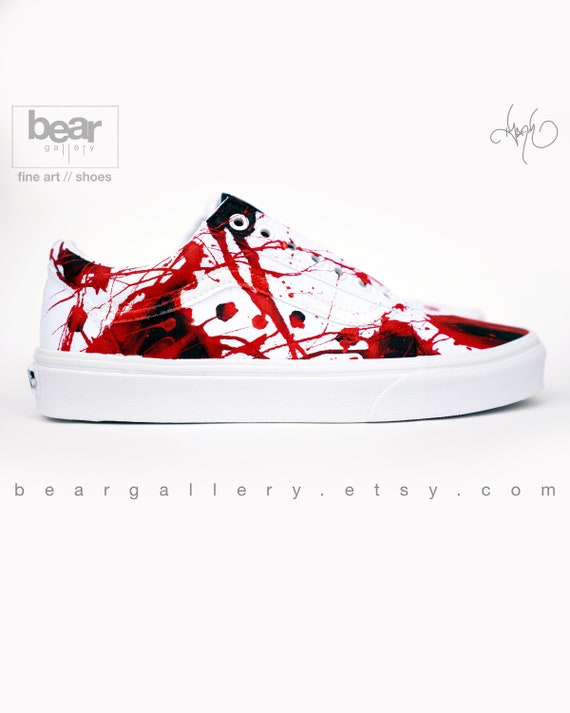 blood slip on vans