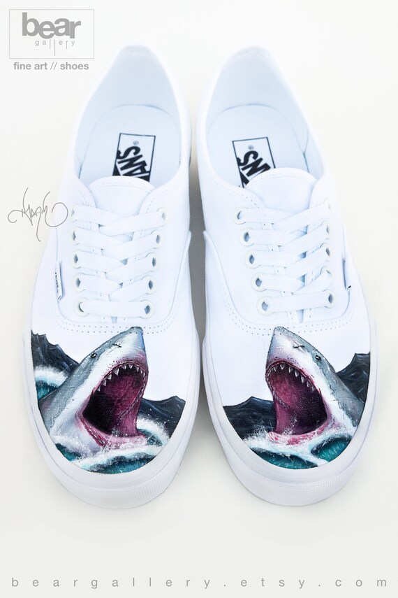 save the sharks vans