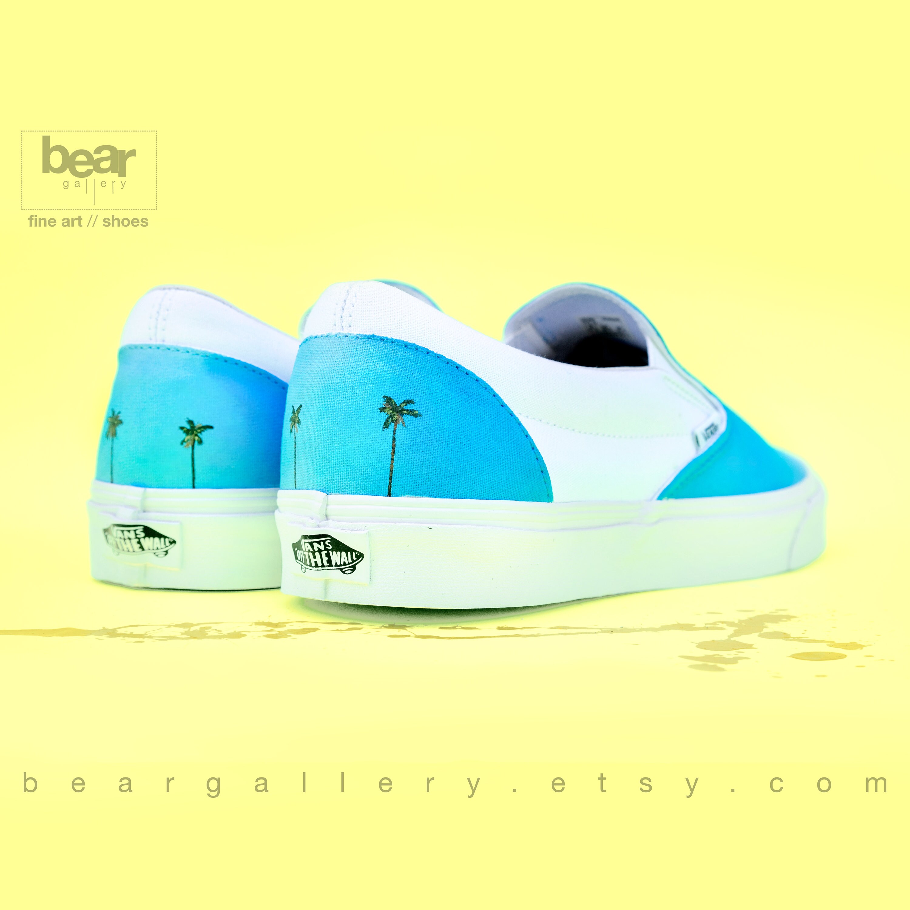 palm tree vans shoes