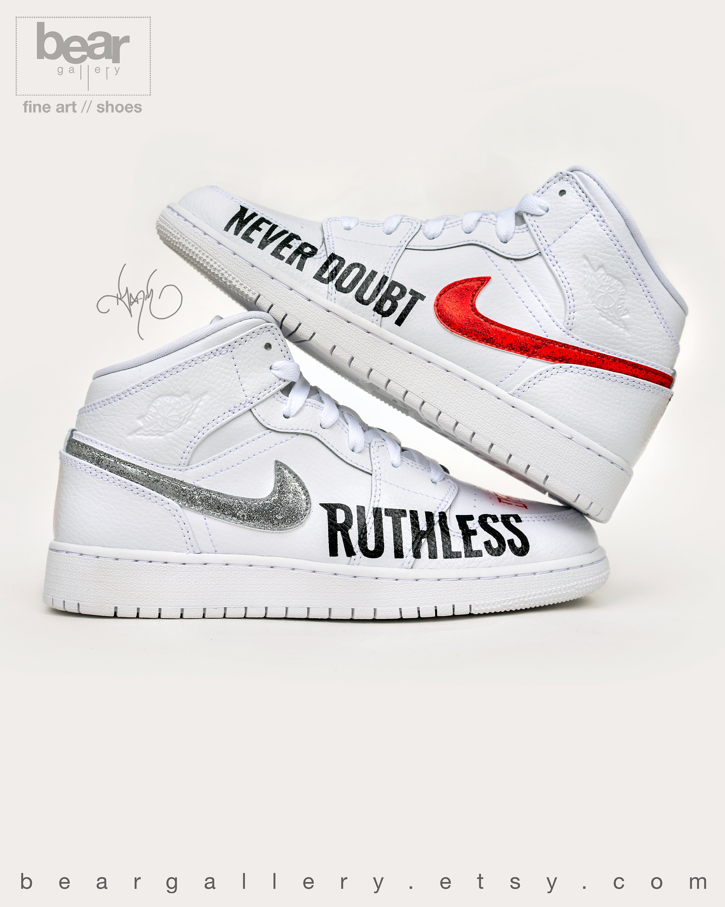 jordan 1 custom swoosh