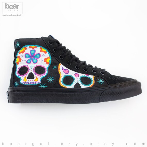 sugar skull vans