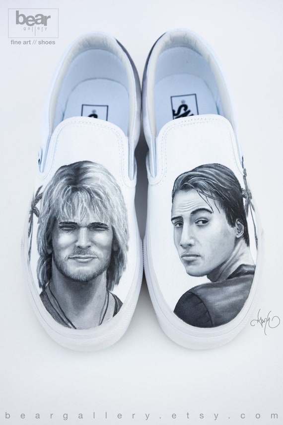 custom drawn vans