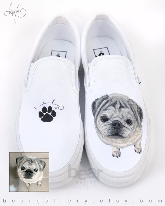 pug vans shoes