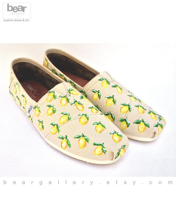 toms lemon shoes