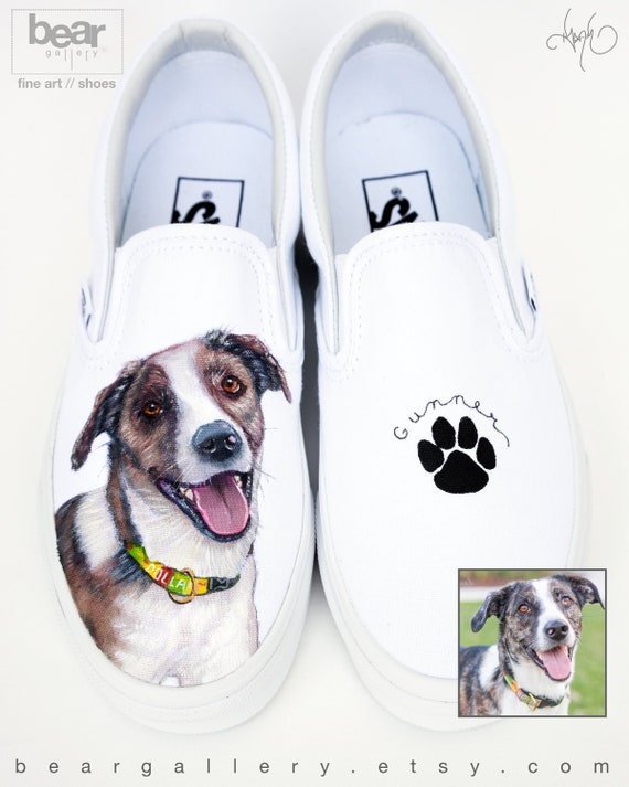 custom dog vans shoes