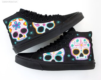 skull van shoes