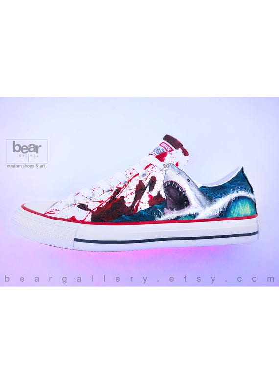 converse shark shoes
