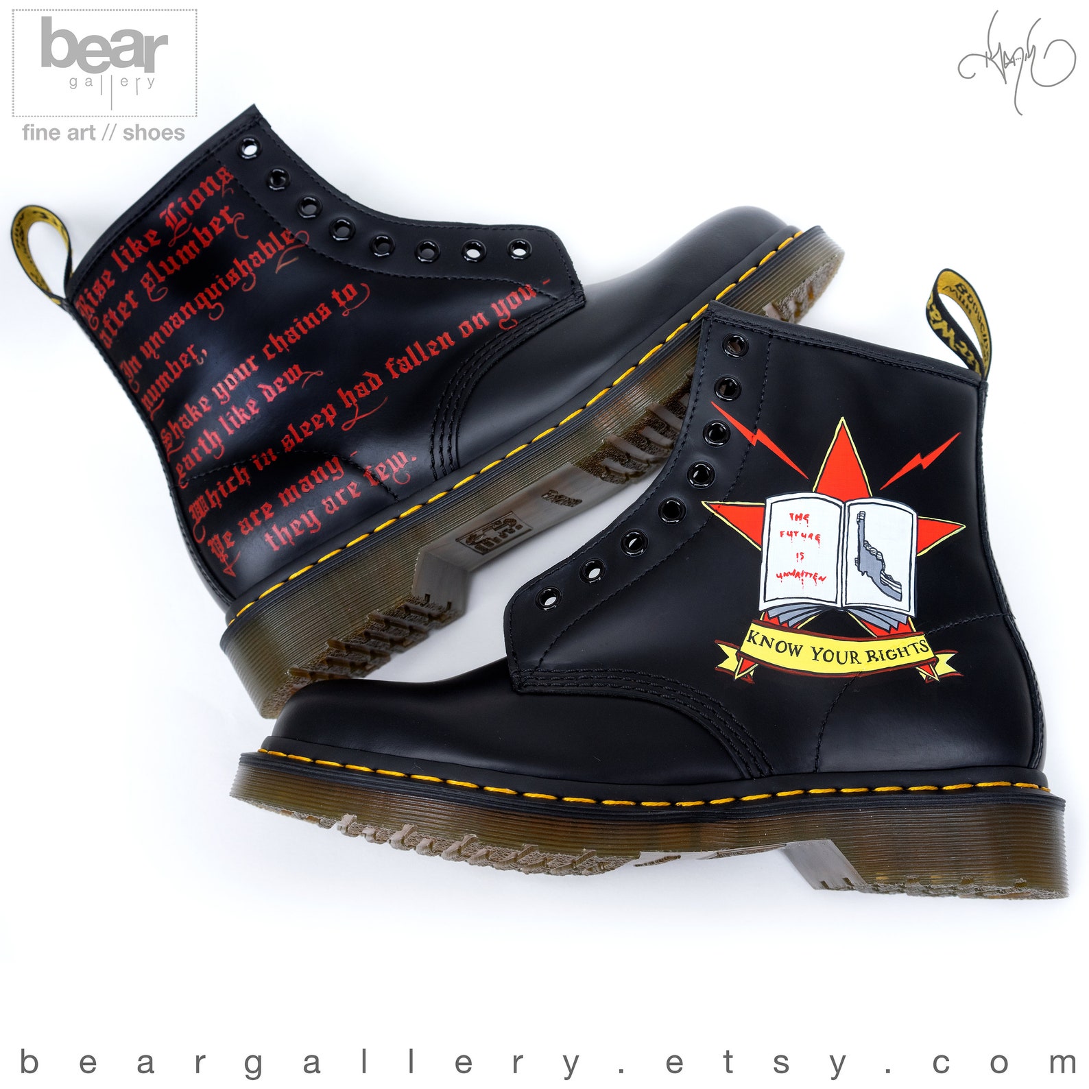 handmade doc martens
