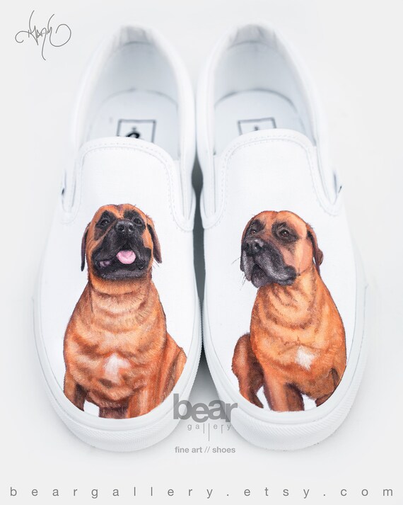 pug vans shoes