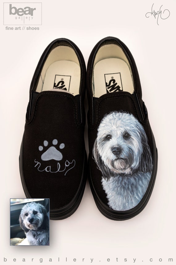 custom dog vans shoes
