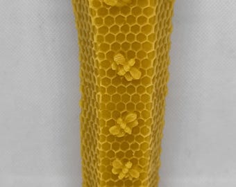 1080 beeswax candle "honeycomb large"
