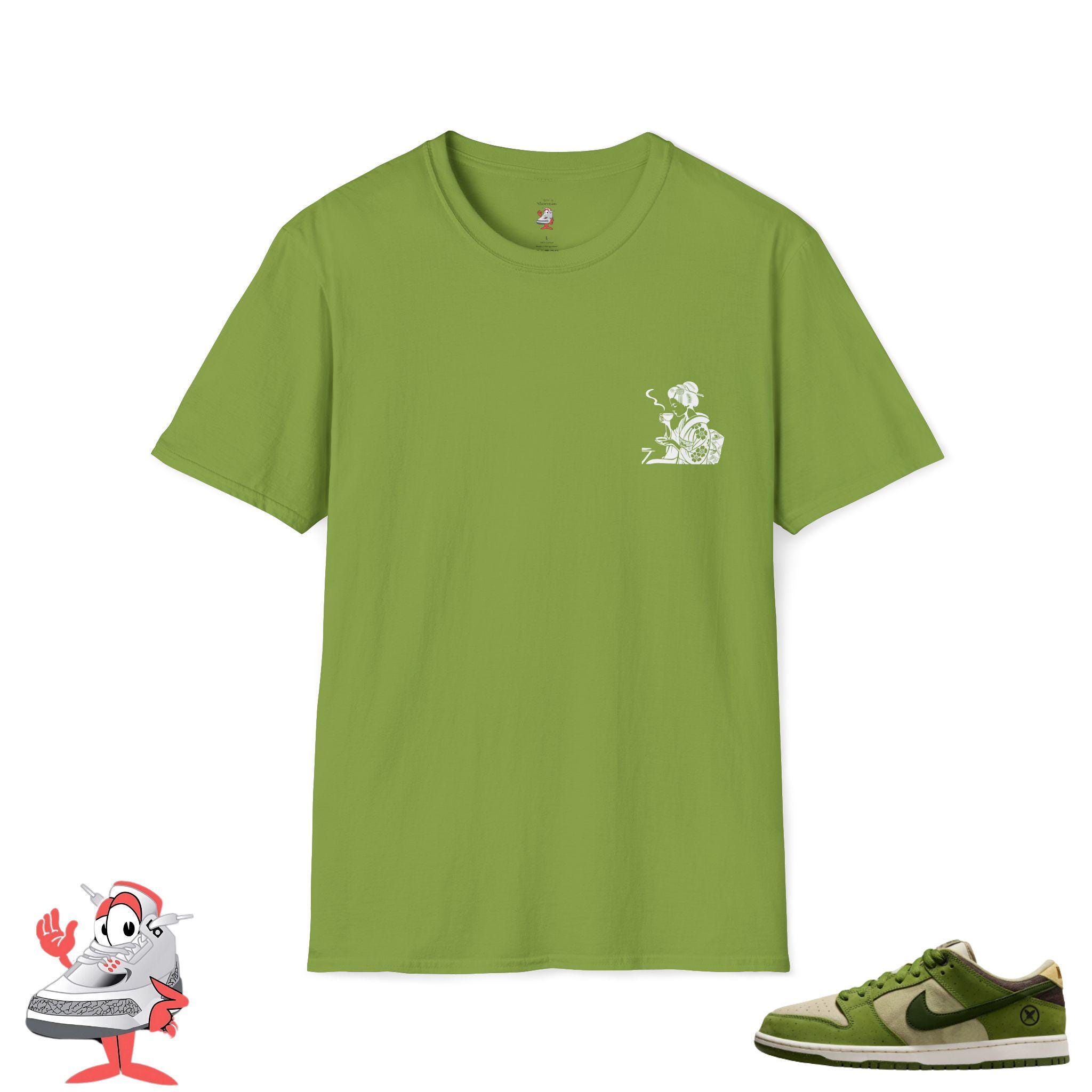 Matching Shirt for Nike SB Dunk Low Matcha Yuto Horigome