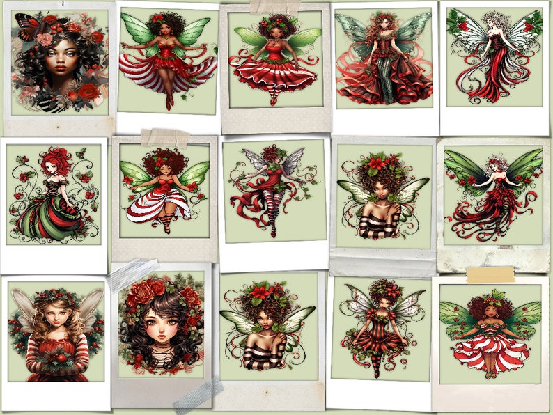 Graphics Fae Christmas Elegant Fairy Fairies Fae Graphics Transparent Commercial ...