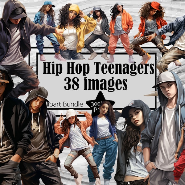 Hip Hop Ropa PNG Street style Clipart Dancer Clipart Teen clipart Imagen Clipart Gráficos Comercial Digital Descargar Sublimación PNG