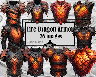 Dragon Scales Armor Clipart Royal Chest Armor PNG-bundel Fantasy Armor PNG Tabletop Gaming Clipart Battle Armor sublimatie Knight Armor PNG