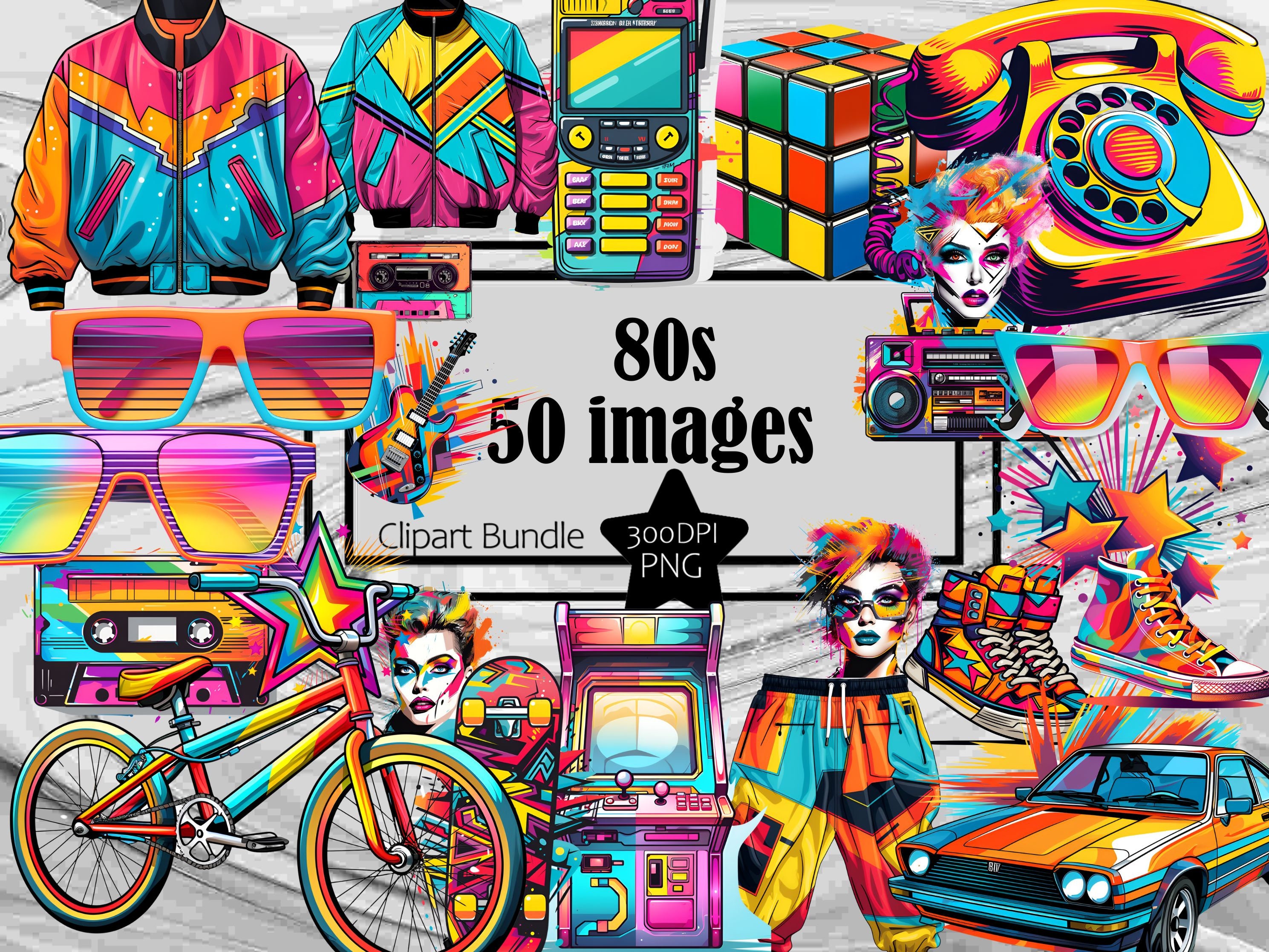 Premium AI Image  Retro 80S Toy Tag Neon Cardstock Pixelated
