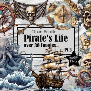 Mehr Pirate Maps Treasure Skull Jolly Roger Crossbones Grafiken Transparent Kommerzielle Lizenz Inkl. ~ Digital Download Sublimationsjournal