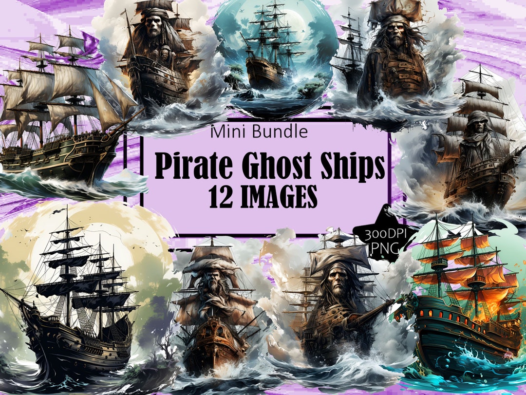 Pirate Ghost Ships Pirates Lore Unmanned Undead Style Art