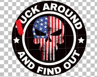 FAFO amerikanische Flagge F # ck rund und finden Sie heraus 2A Fafo Punisher Sublimation Design Saison digitaler Download Download Hoodie Shirt Becher