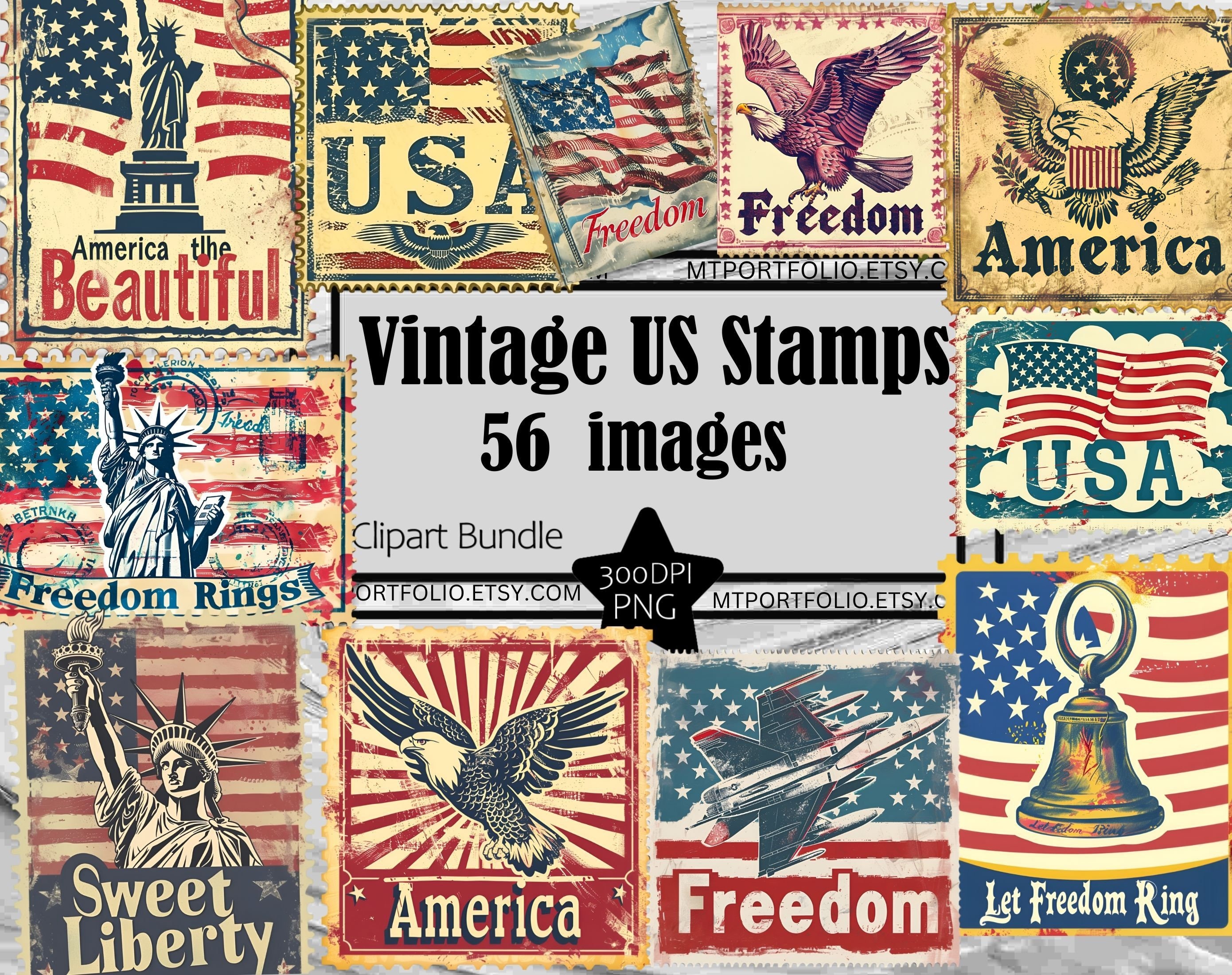 アメリカのヴィンテージ切手 - Etsy 日本