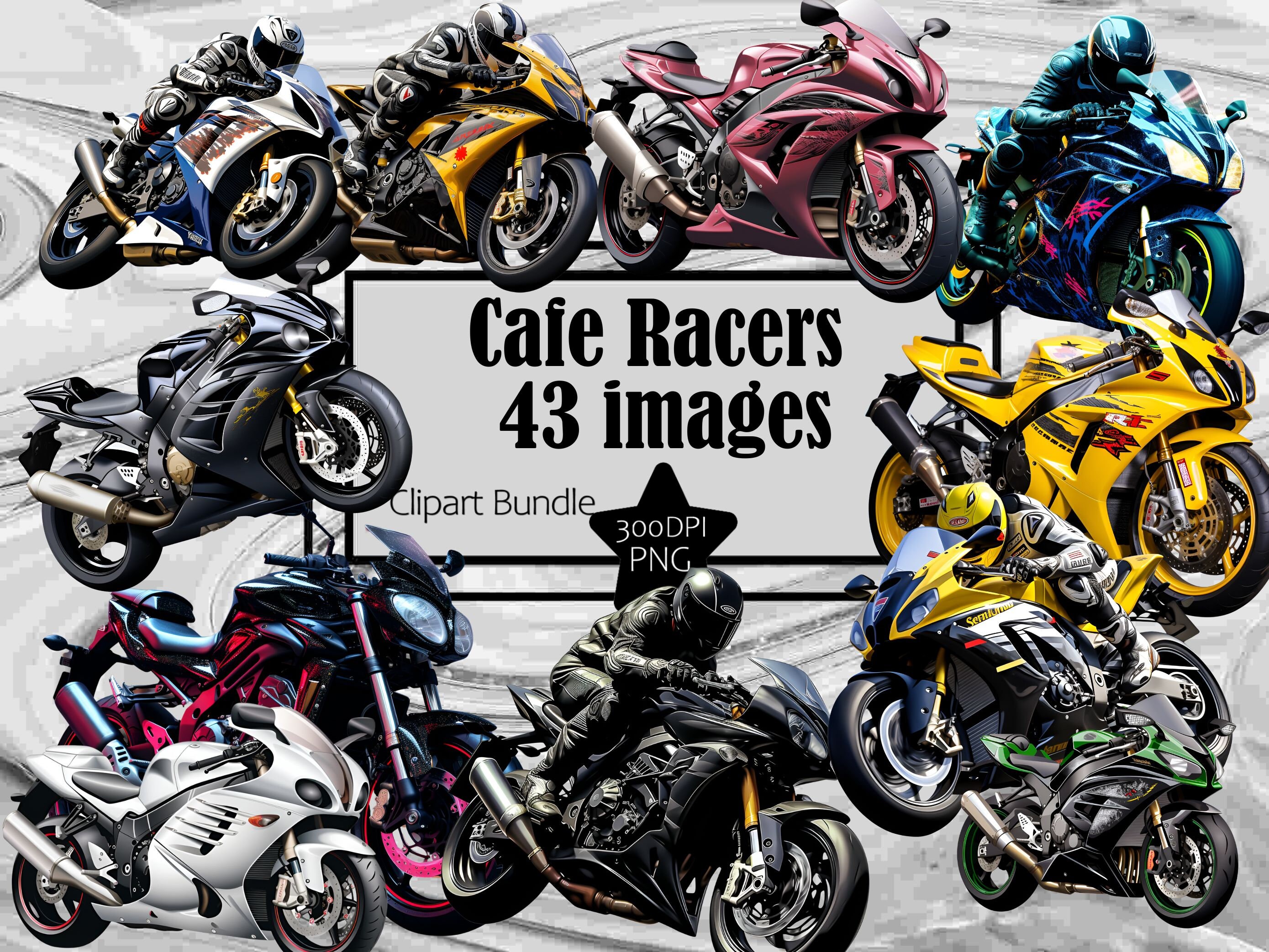 Motorcycle Graphics Kit - Etsy