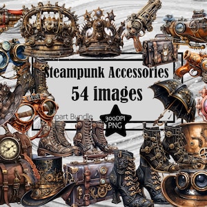 SteamPunk PNG Steampunk Tophat PNG Accessory Graphics Transparent Commercial Use Digital Download Sublimation Junk Journal PNG