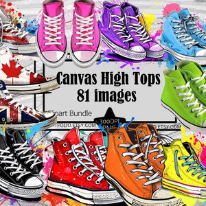 Zapatos retro de los 80, clipart, caña alta, neón, PNG de los 80, clipart de moda retro de los 80, descarga digital, sublimación, diario basura, retro, gamer, nostalgia